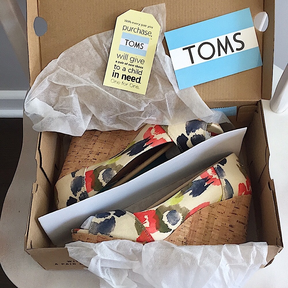 Toms wedged heels